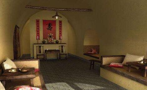 中國(guó)古老的建筑——窯洞民居！天津建筑學(xué)校正在講解